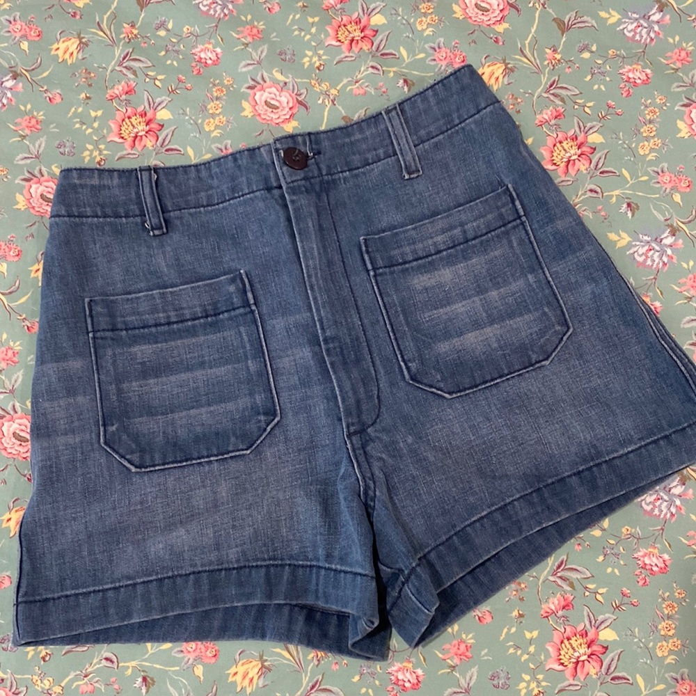 Doen Blue Jean Shorts